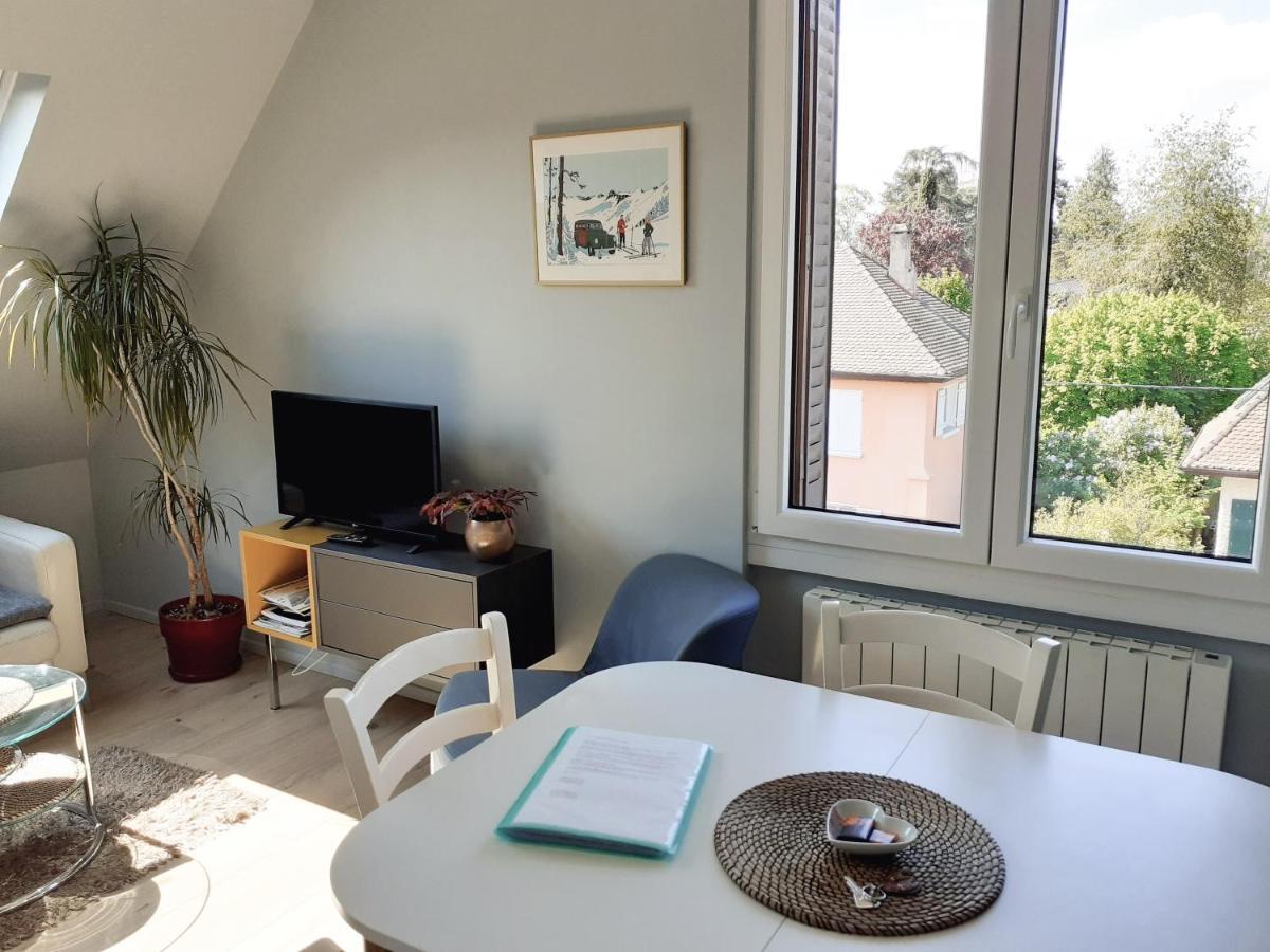 Charmant Appartement A 150 M Des Thermes Et Du Centre Ville トノン・レ・バン エクステリア 写真